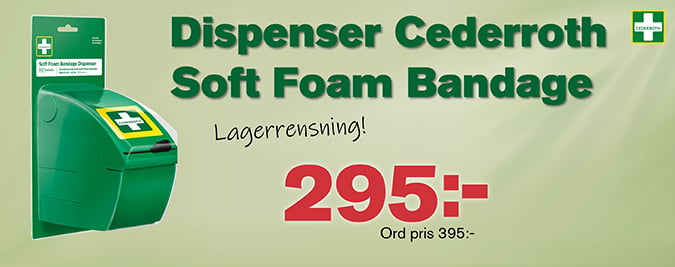 Cederroth Dispenser Soft Foam