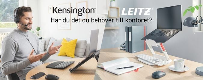 Ergonomi Leitz och Kensington