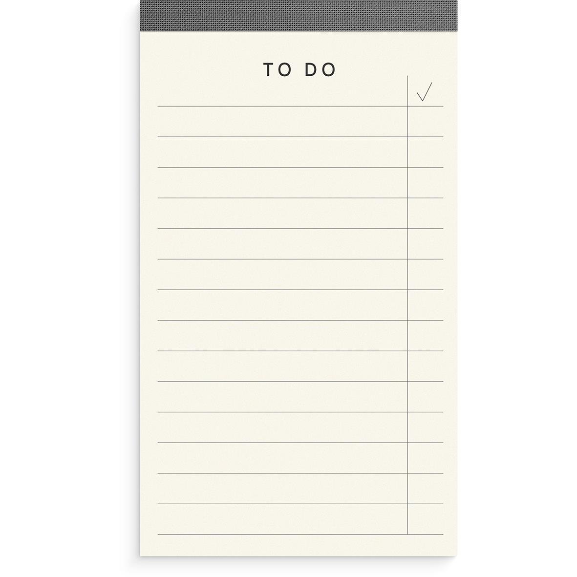 Block Burde To Do List 89x156mm 10042090