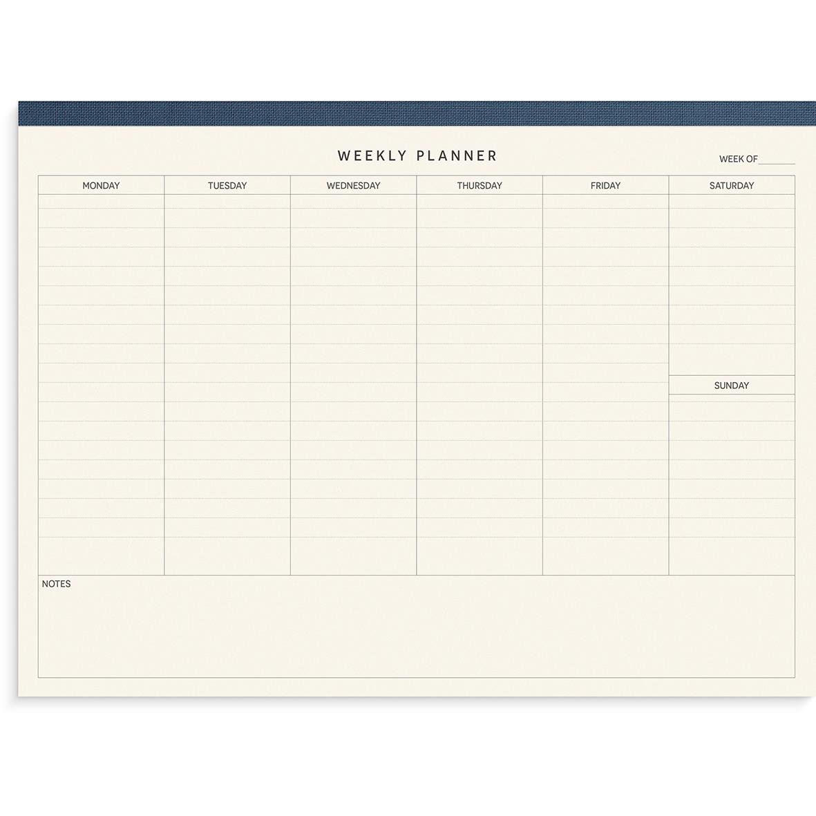 Block Burde Weekly Planner 296x221mm 10042092