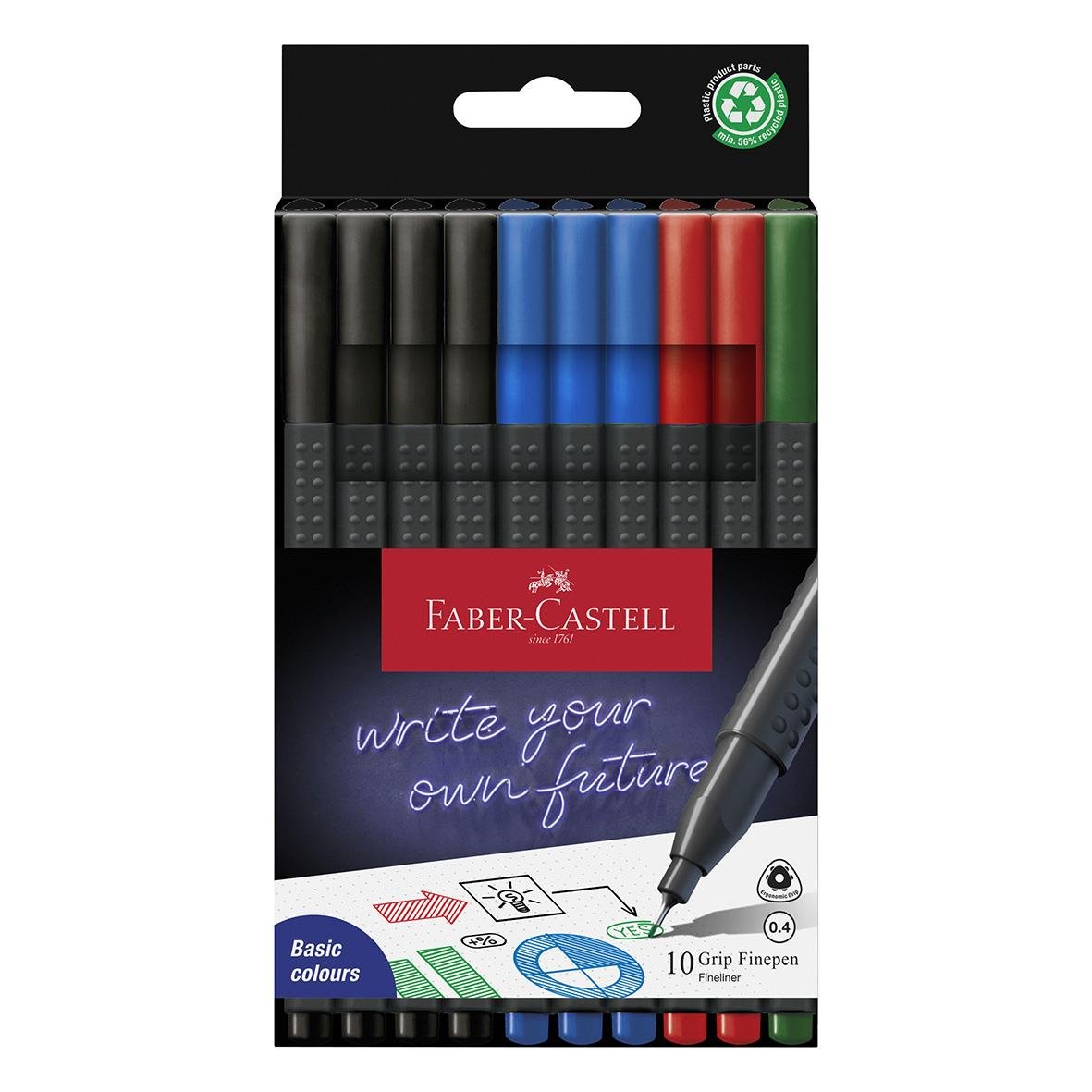 Fiberpenna Faber-Castell Faber Grip 4-Färger 0,4 13040358_1