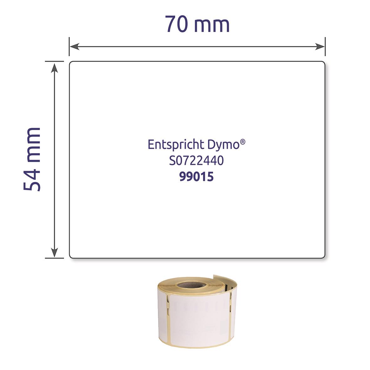 Etikett Avery Universaletiketter Vit 54x70mm 15121282_2