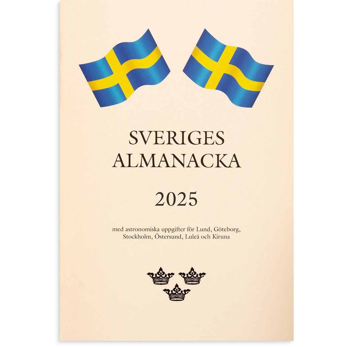 Almanacka Burde 3070 Sveriges Almanacka 2025