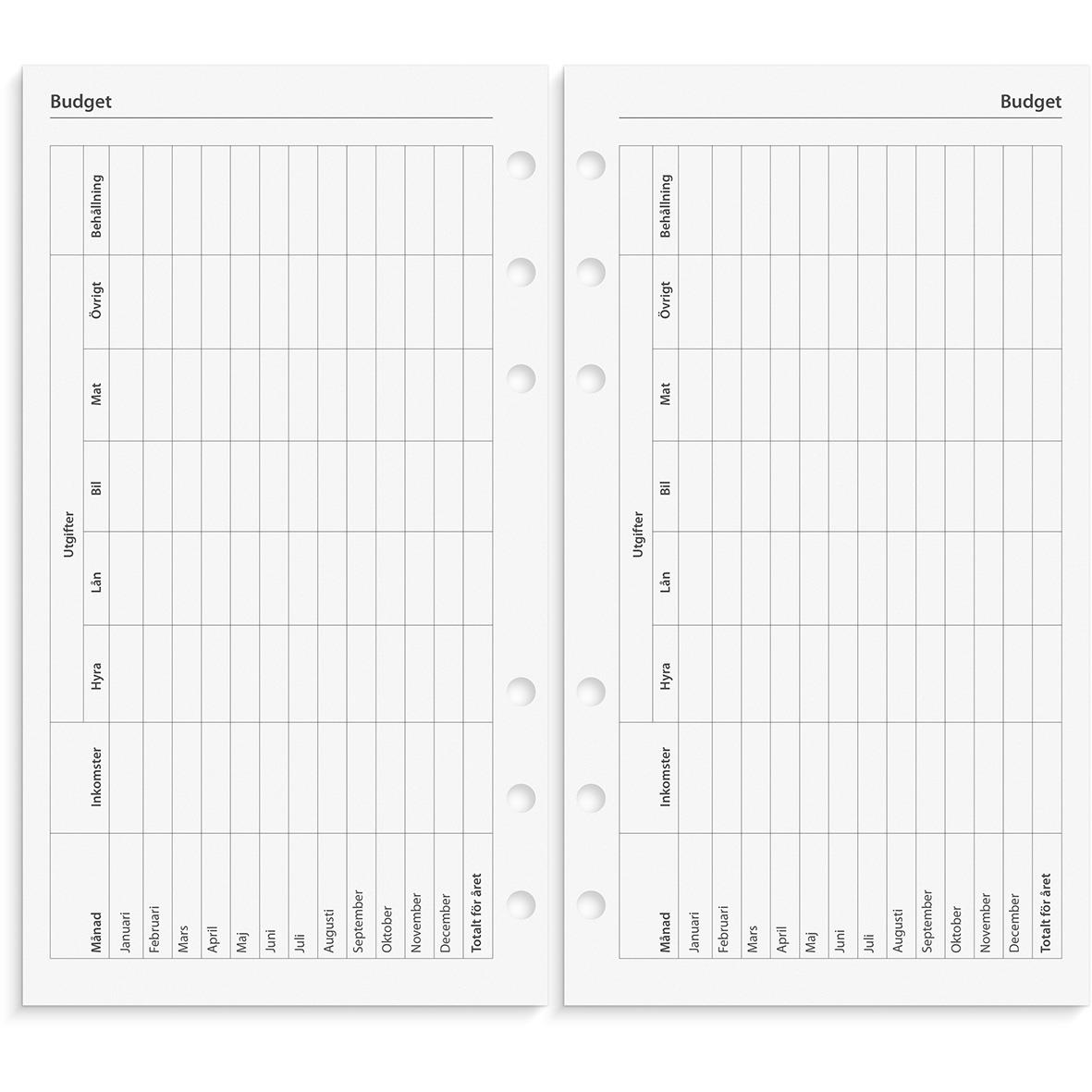 Systemkalender Burde 4611 Regent Konstläder 2025 Svart 16060057_5