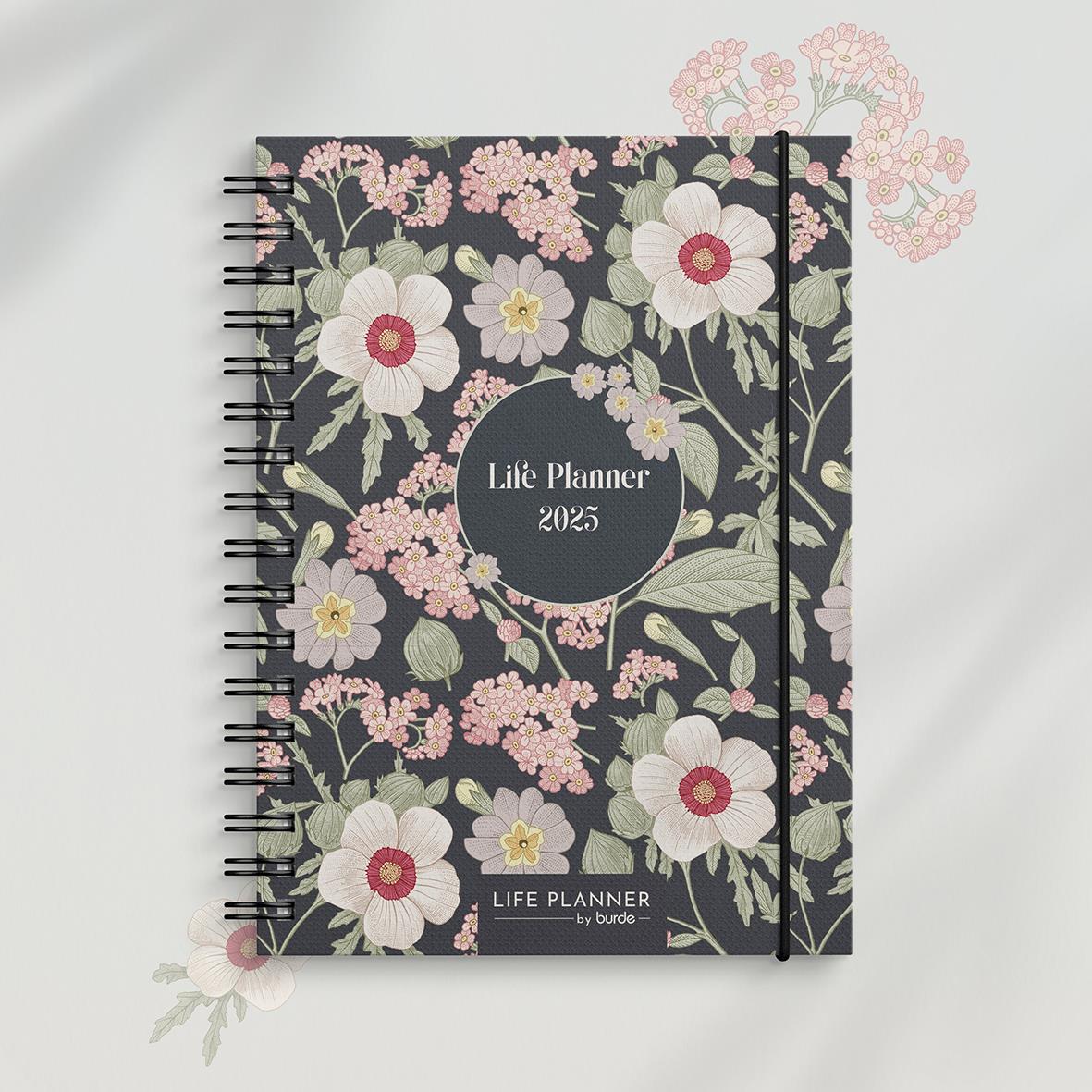 Almanacka Burde 1037 Life Planner 2025 Floral 16141488_8