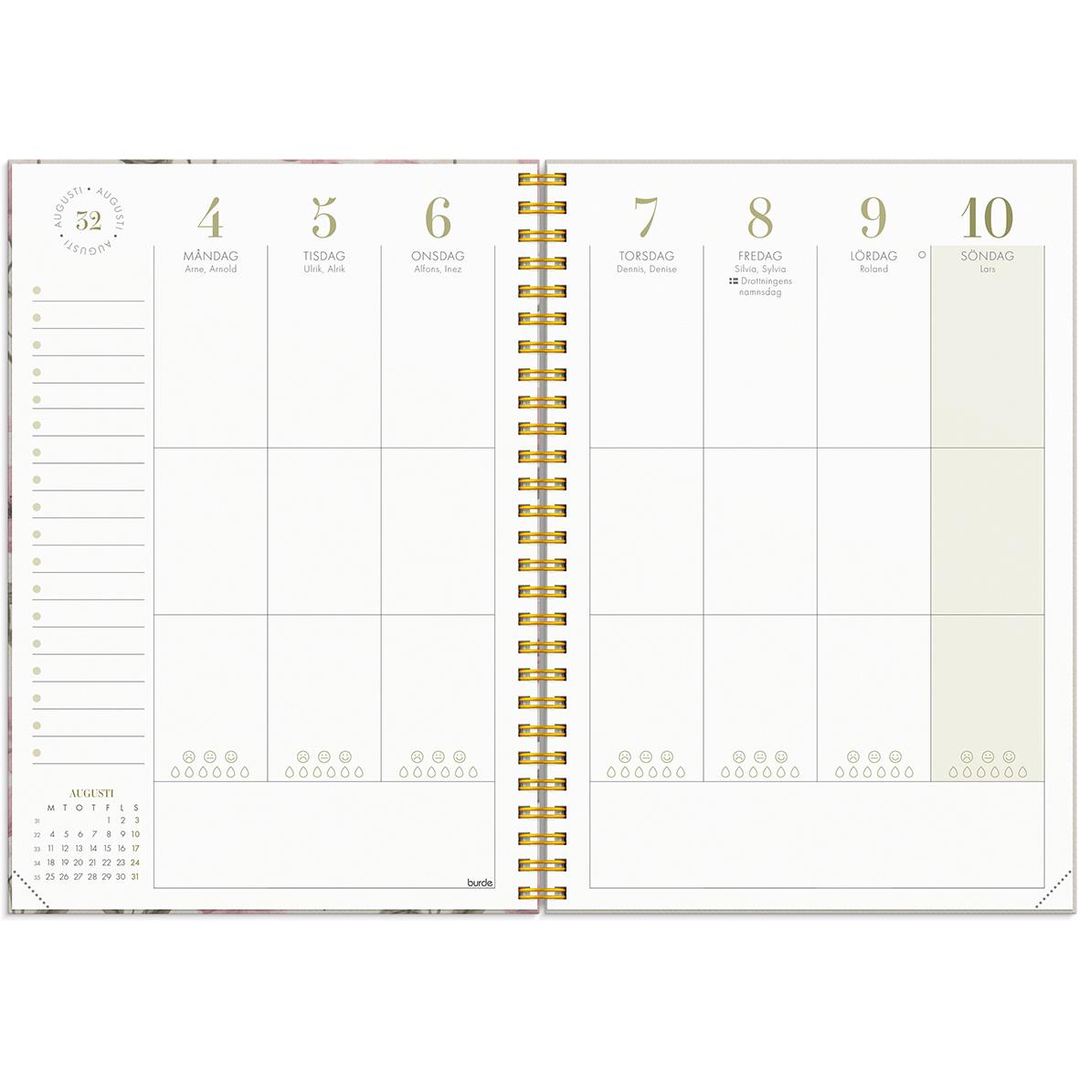 Almanacka Burde 1062 Life Planner 2025 Essentials A5 16141489_2