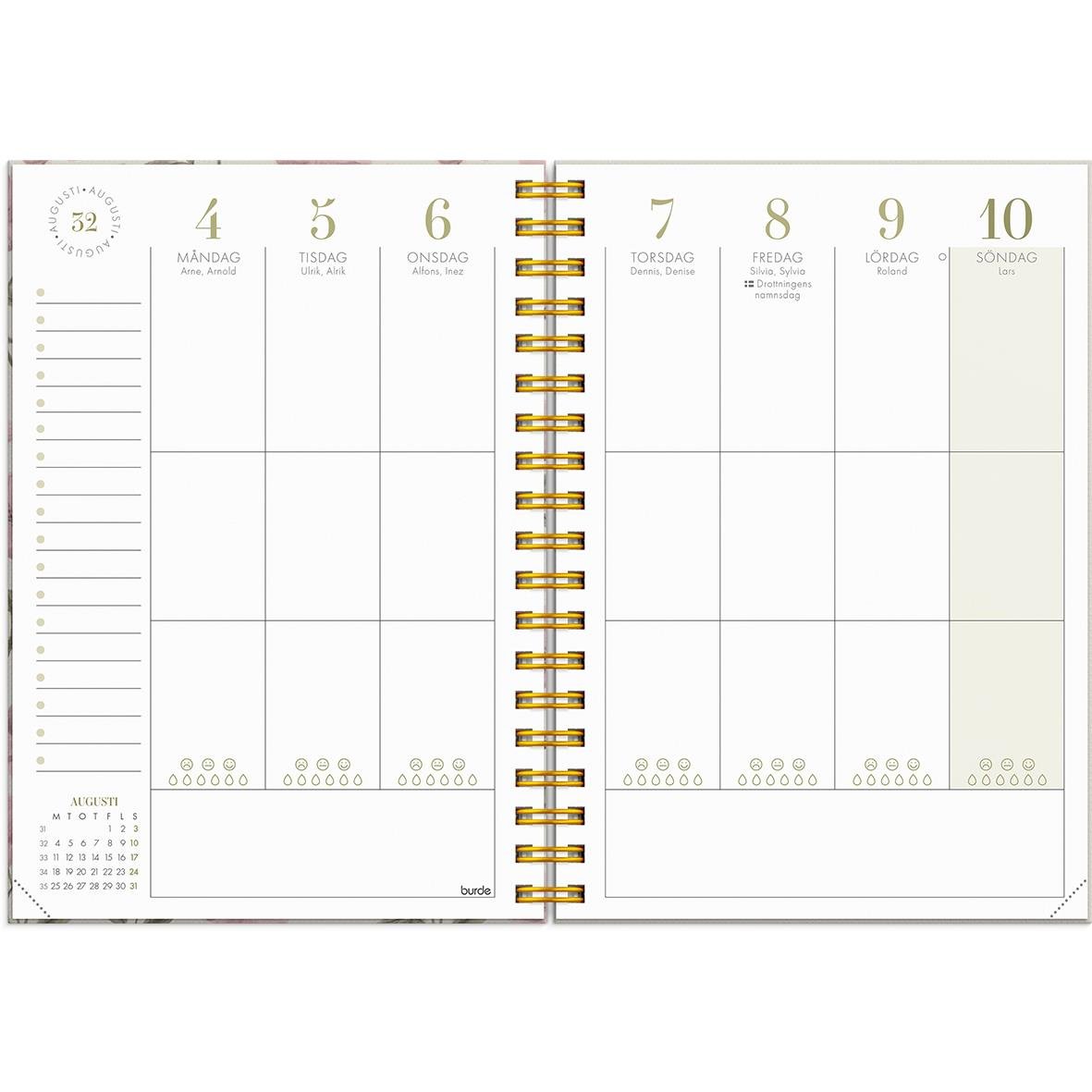 Almanacka Burde 1065 Life Planner 2025 Essentials A6 16141490_2