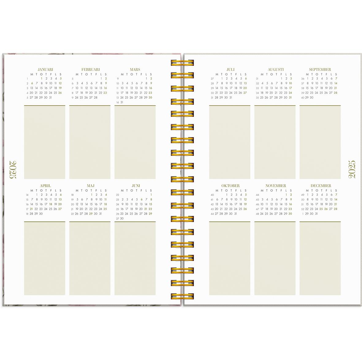 Almanacka Burde 1065 Life Planner 2025 Essentials A6 16141490_4