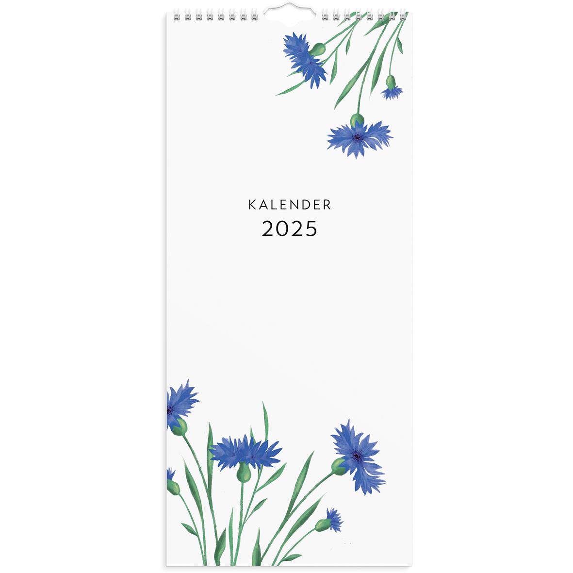 Väggkalender Burde 1779 Lilla Blomsterkalendern 2025