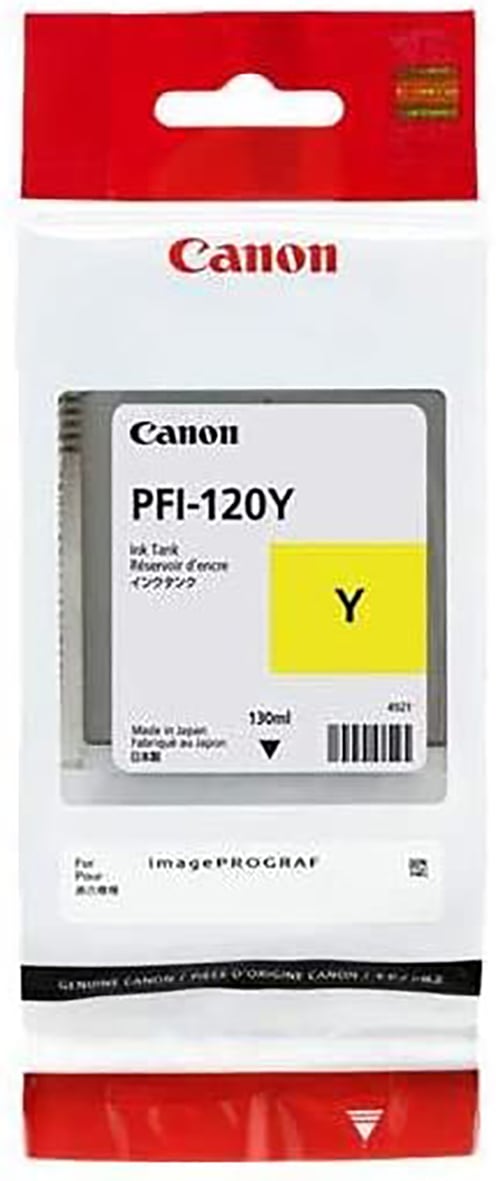 Bläckpatron Canon PFI-120Y 130ml Gul 26011379_1