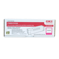 Lasertoner OKI 43324422 Magenta 27040073