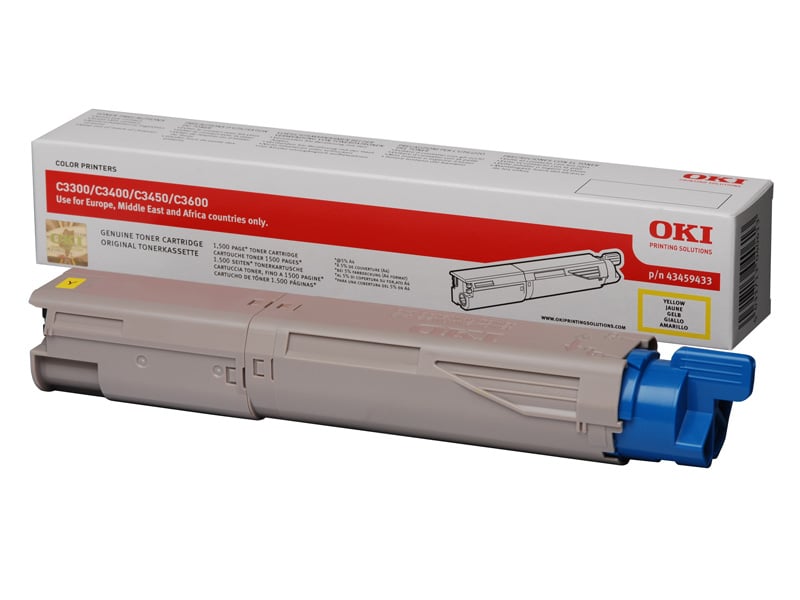 Lasertoner OKI 43459433 Gul