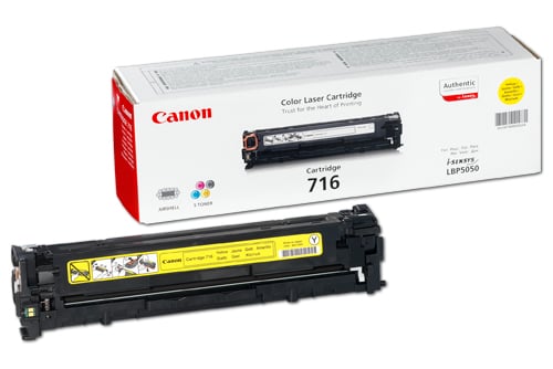 Lasertoner Canon 716Y 1977B002 Gul 27040350