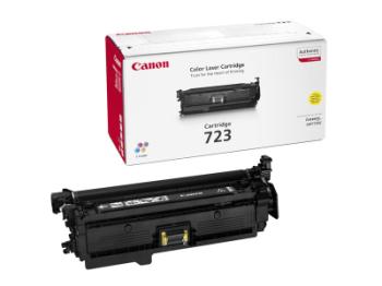 Lasertoner Canon CRG 723 2641B002 Gul