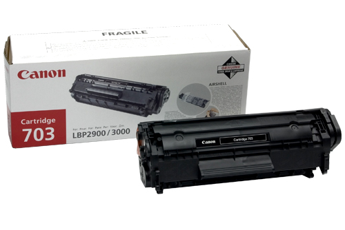 Lasertoner Canon CRT703 7616A005 Svart