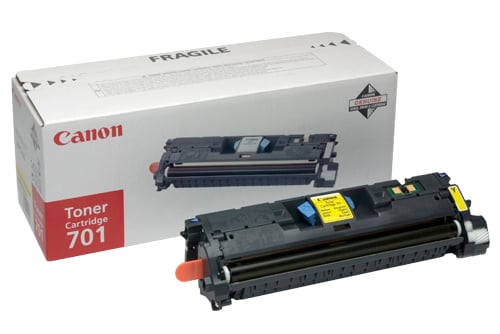 Lasertoner Canon 701Y 9284A003 Gul 27040380