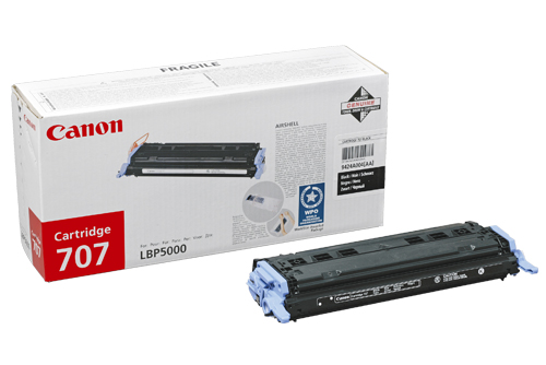 Lasertoner Canon CRT707 9424A004 Svart