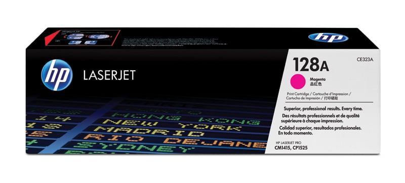 Lasertoner HP 128A 1300st CE323A Magenta