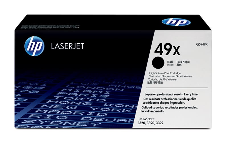 Lasertoner HP 49X 6000 Sidor Q5949X Svart