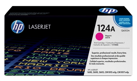 Lasertoner HP 124A Q6003A Magenta 27040488_1