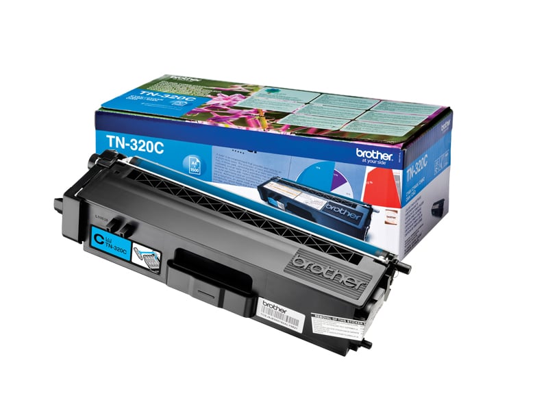 Lasertoner Brother TN320C Cyan 27040525