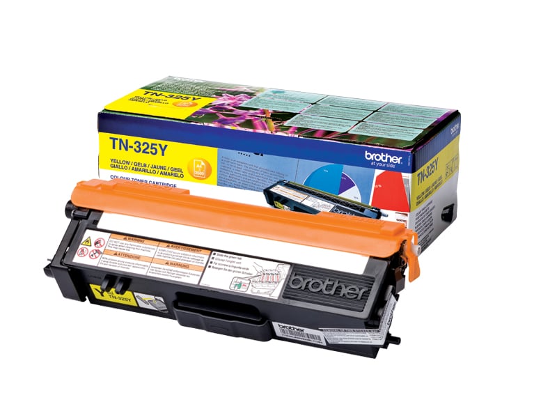 Lasertoner Brother TN325Y Gul 27040532