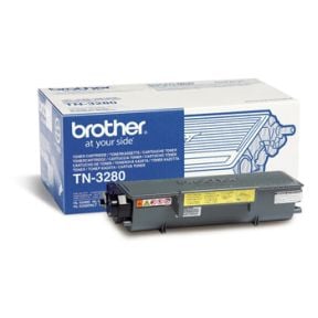 Lasertoner Brother 8000 Sidor TN3280 Svart