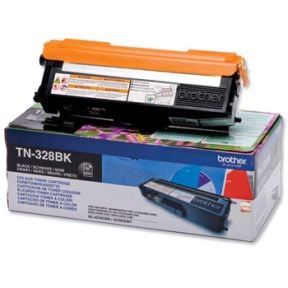 Lasertoner Brother 6000 Sidor TN328BK Svart