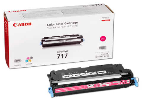 Lasertoner Canon 717M 2576B002 Magenta 27040589