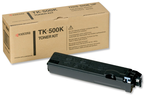 Lasertoner Kyocera TK500K Svart 27040594