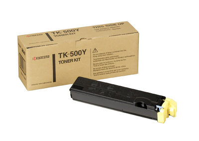 Lasertoner Kyocera TK500Y Gul 27040595