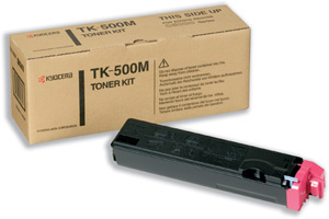 Lasertoner Kyocera TK500M Magenta 27040596