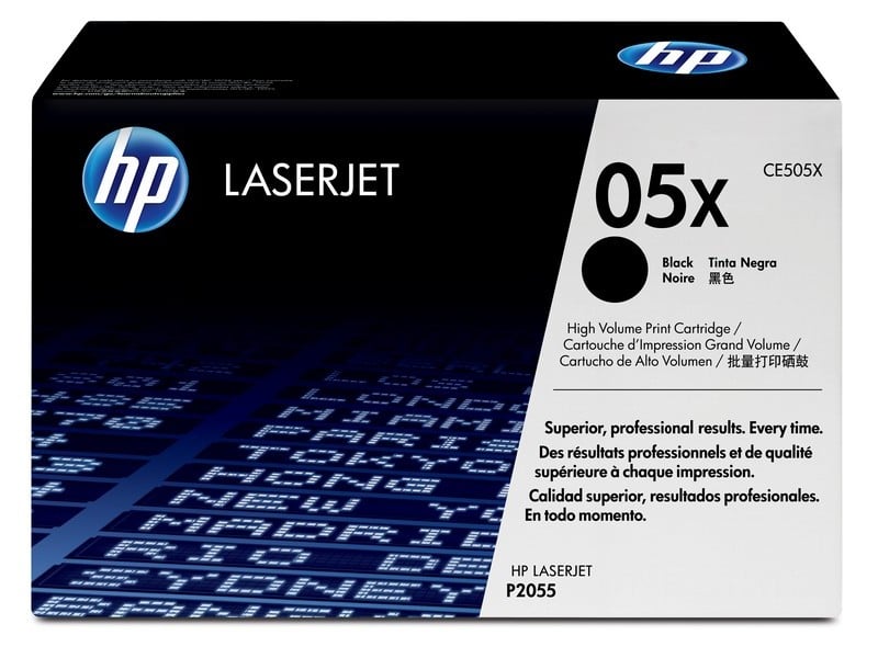 Lasertoner HP 505X CE505XD Svart 27040765_1