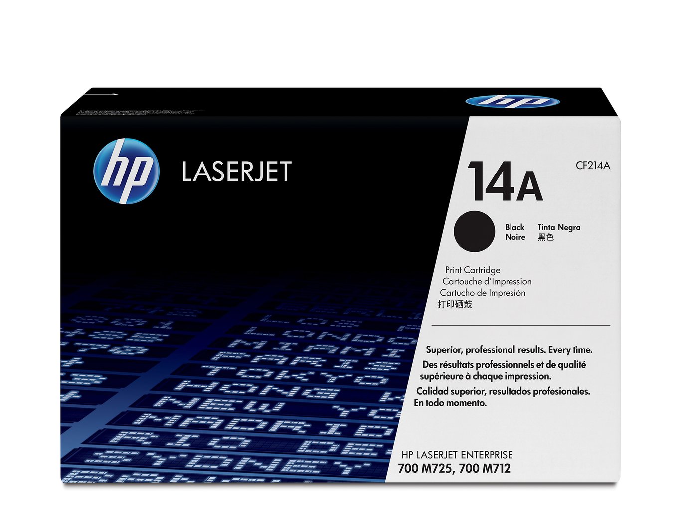 Lasertoner HP 14A CF214A Svart