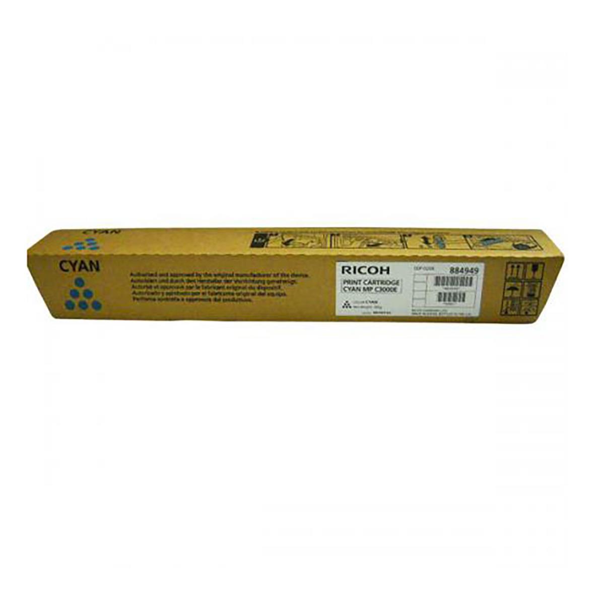 Lasertoner Ricoh 884949 Cyan 27040943