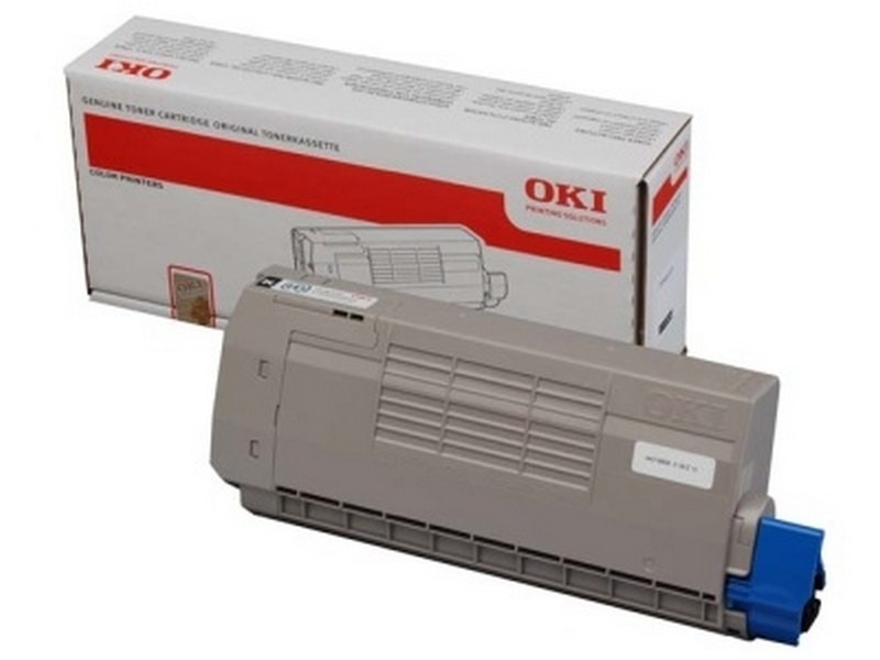 Lasertoner OKI 44318608 Svart