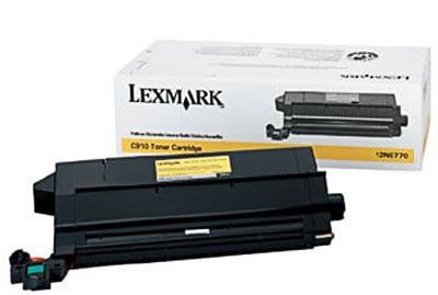 Lasertoner Lexmark 14000 Sidor 12N0770 Gul 27041259