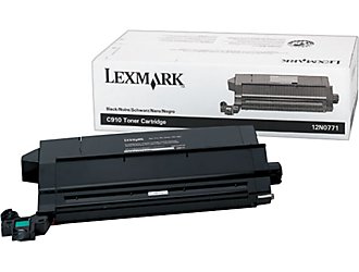 Lasertoner Lexmark 14000 Sidor 12N0771 Svart 27041260