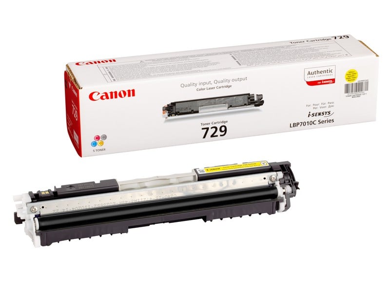 Lasertoner Canon CRG729 4367B002 Gul