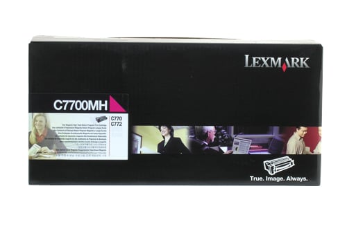 Lasertoner Lexmark 10000 Sidor C7700MH Magenta