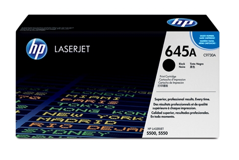 Lasertoner HP 645A C9730A Svart