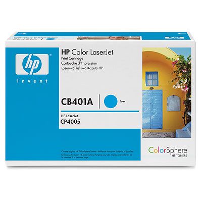 Lasertoner HP CLJ 401A CB401A Cyan