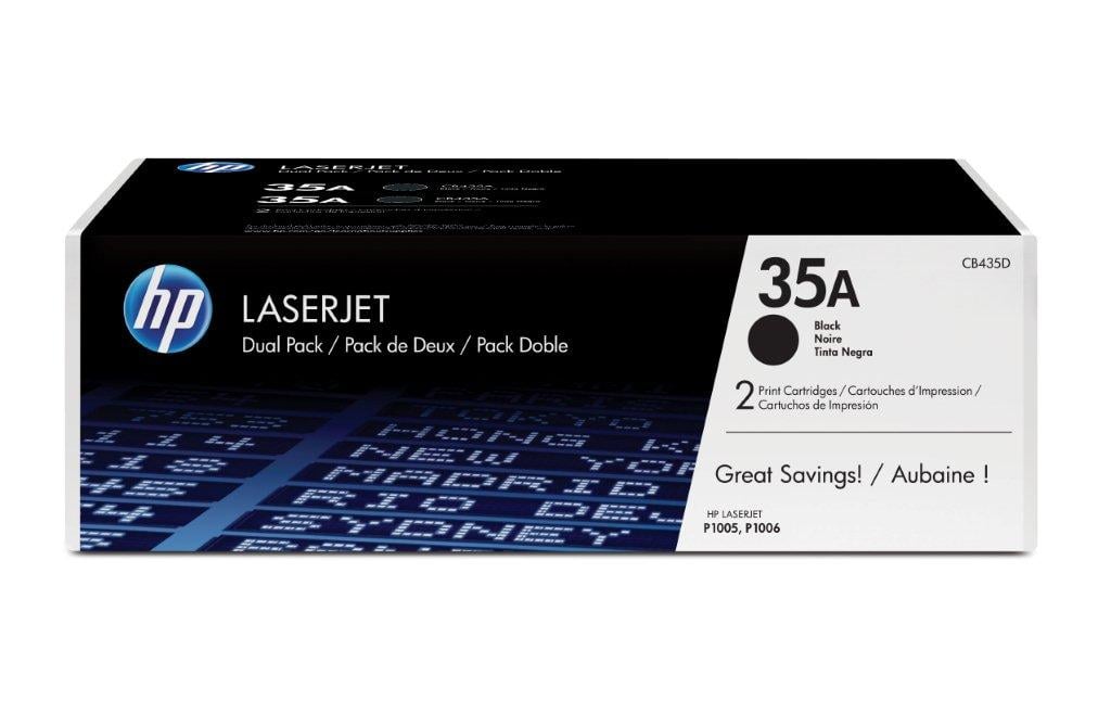 Lasertoner HP 35A 1500 Sidor CB435AD Svart 27041442_1