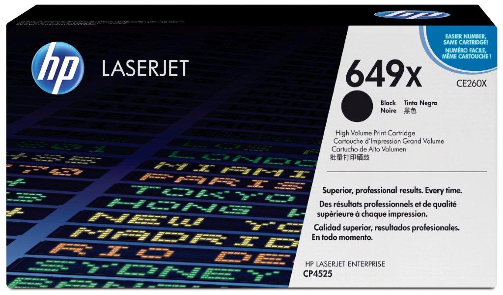 Lasertoner HP 260X CE260X Svart