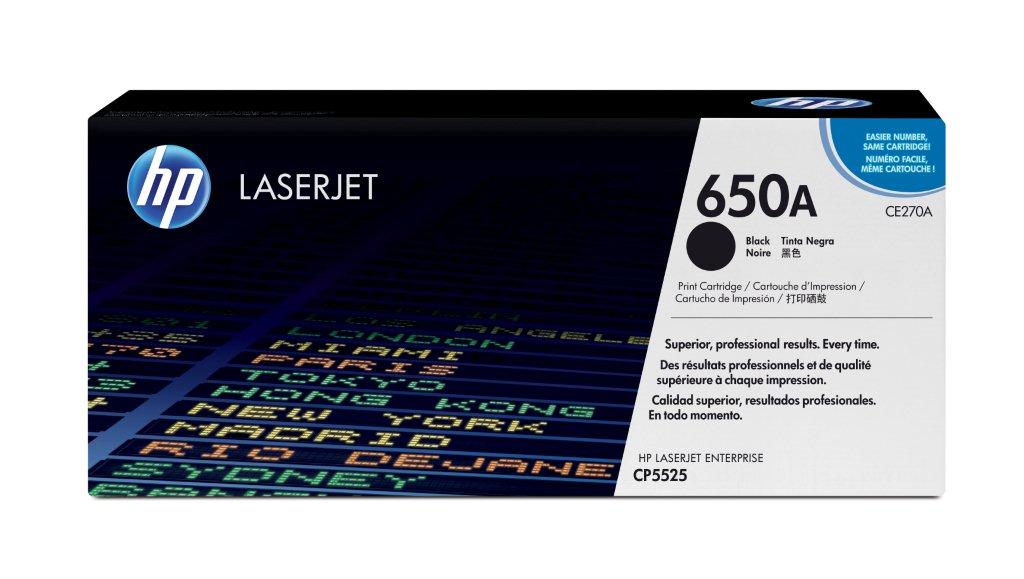 Lasertoner HP CE270A Svart