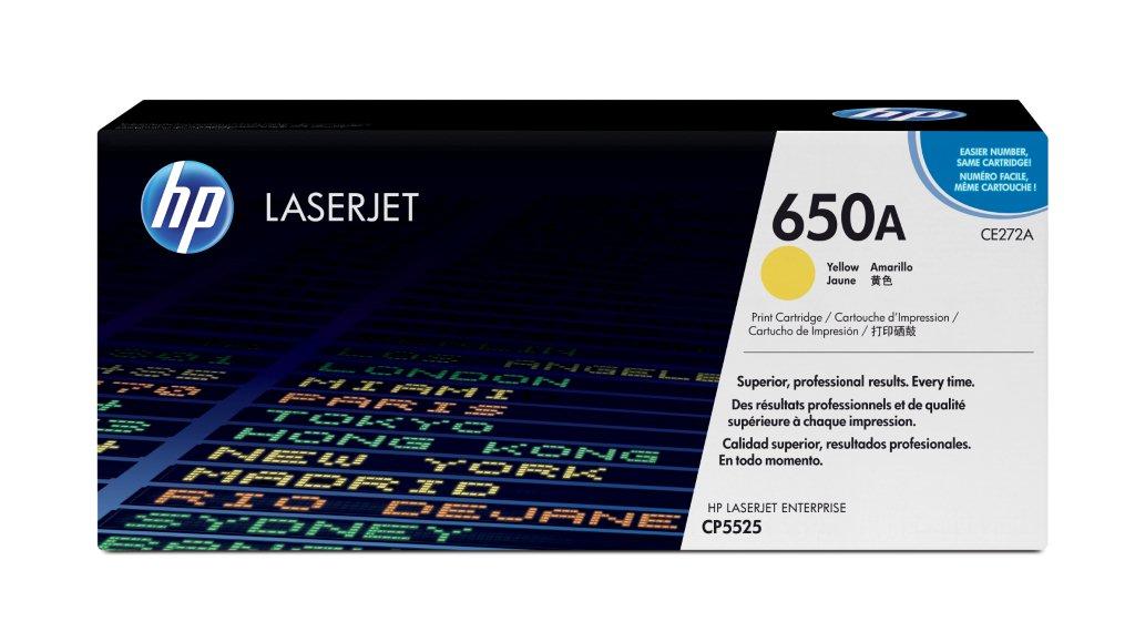 Lasertoner HP CE272A Gul 27041451_1