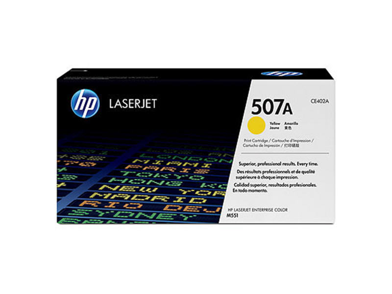 Lasertoner HP 507A 6000 Sidor CE402A Gul 27041459_1