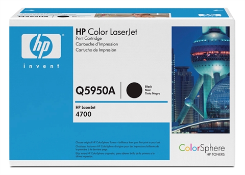 Lasertoner HP 50A Q5950A Svart