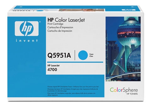 Lasertoner HP 51A Q5951A Cyan 27041625_1