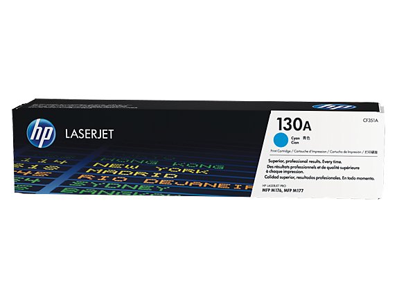 Lasertoner HP 130A CF351A Cyan 27042193_1